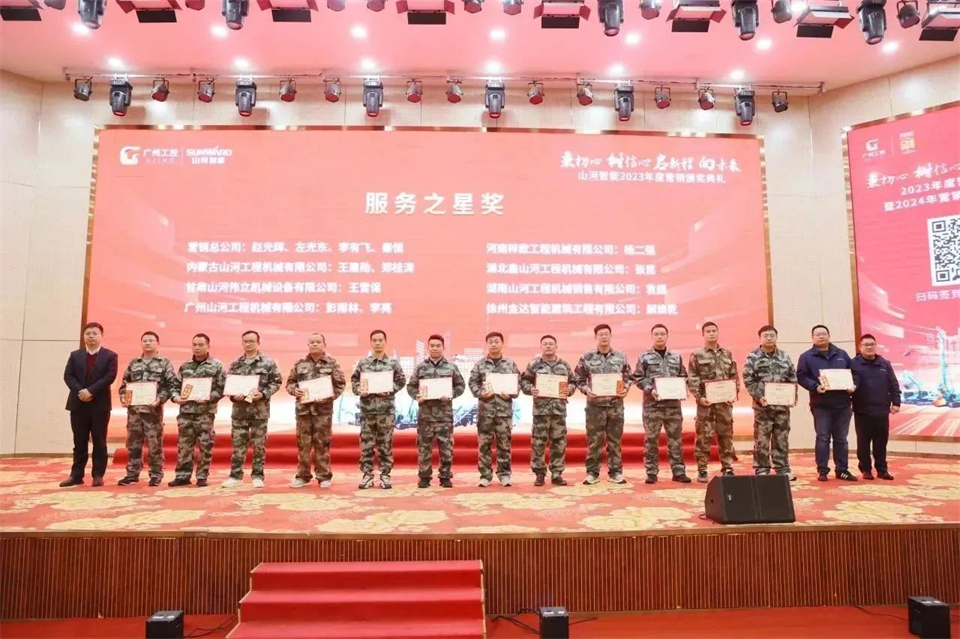 新春第一课,开启新征程!山河智能2024年营销春季培训成功举行